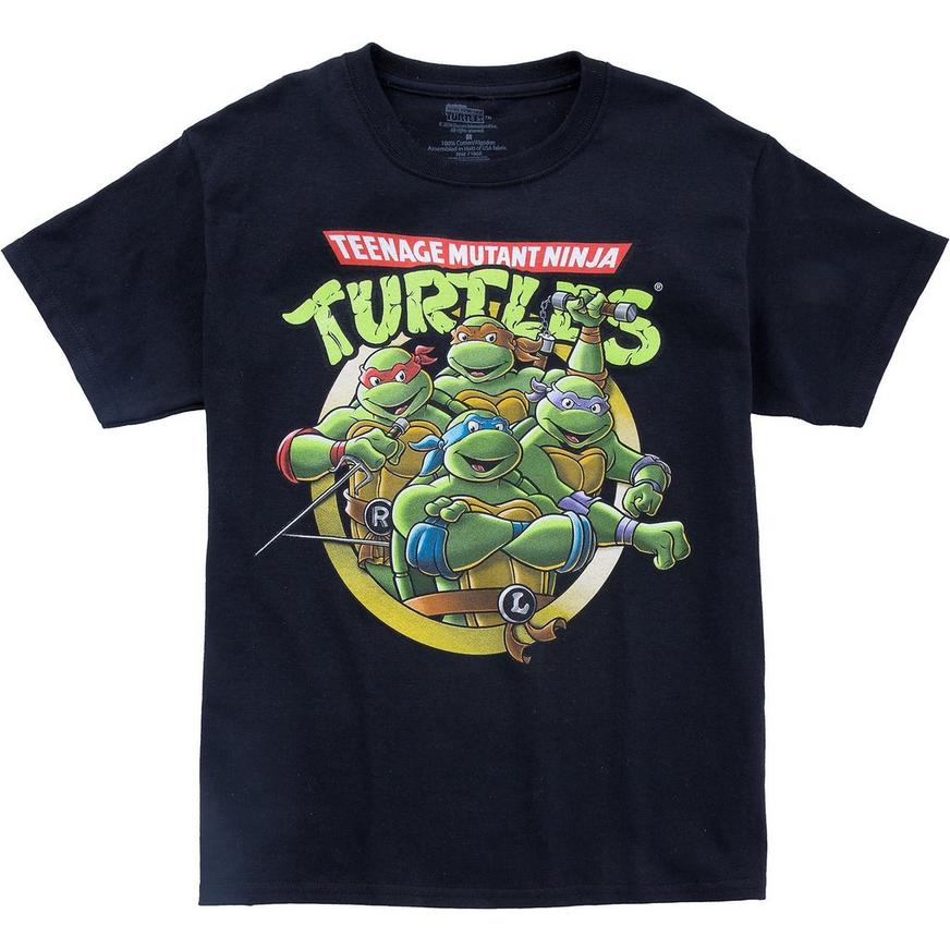 Teenage Mutant Kids T-Shirt NINJA TURTLES TMNT Classic Funny Top Tee T Shirt 