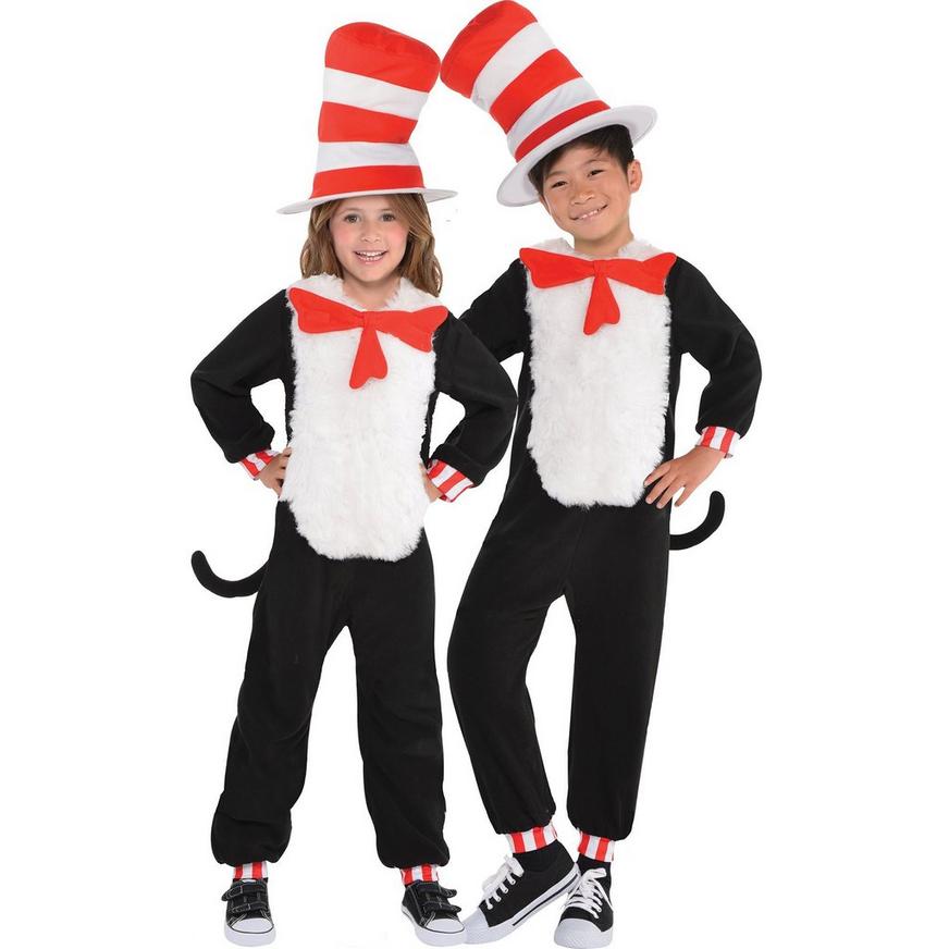Child Cat in the Hat One Piece Costume - Dr. Seuss