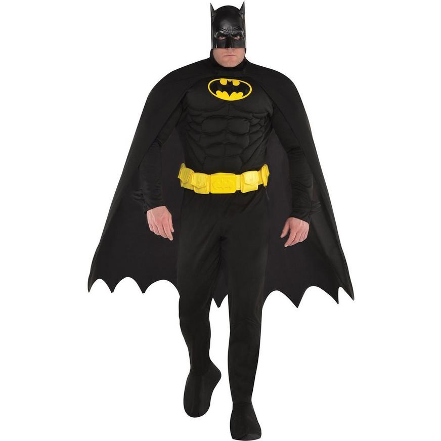 Adult Batman Muscle Costume Plus Size