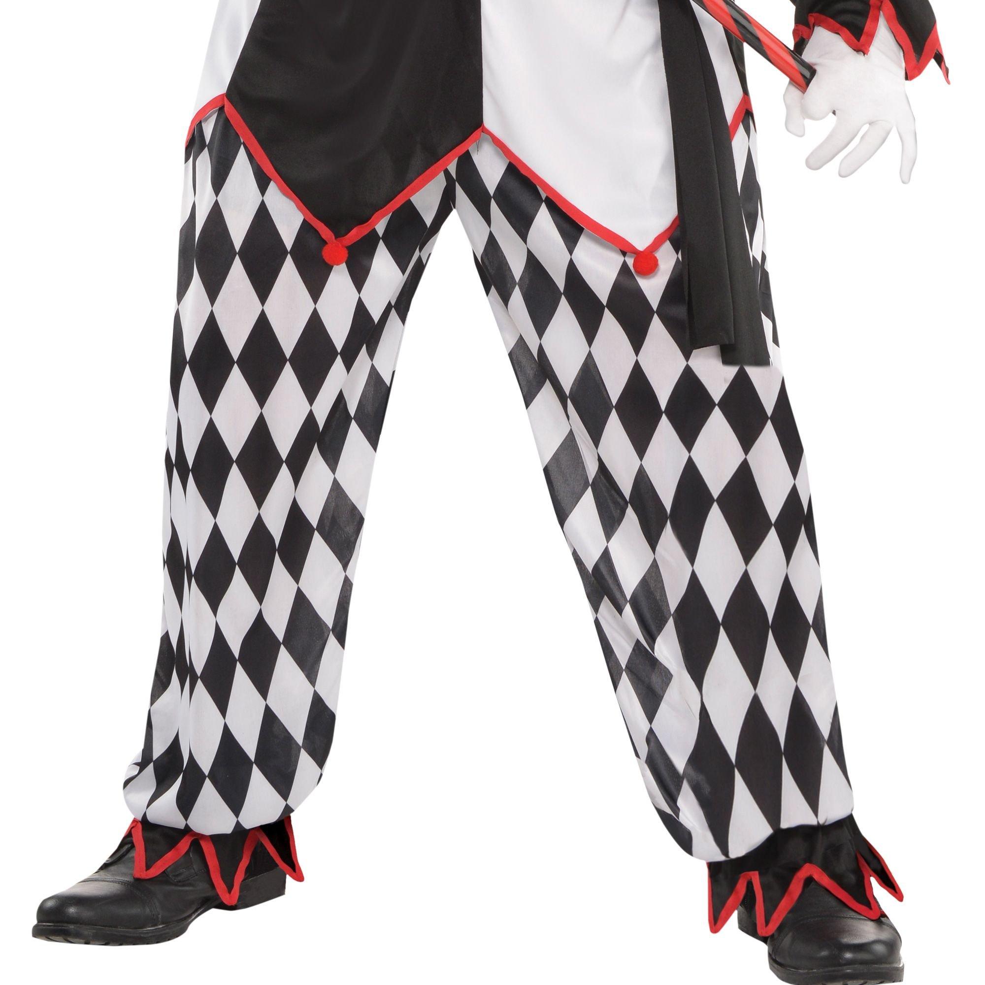 Adult Sinister Jester Costume Plus Size Party City