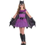 Girls Purple Batgirl Costume - Batman