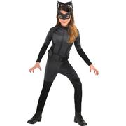 Kids' Black Catwoman Deluxe Costume - Batman: The Dark Knight Rises