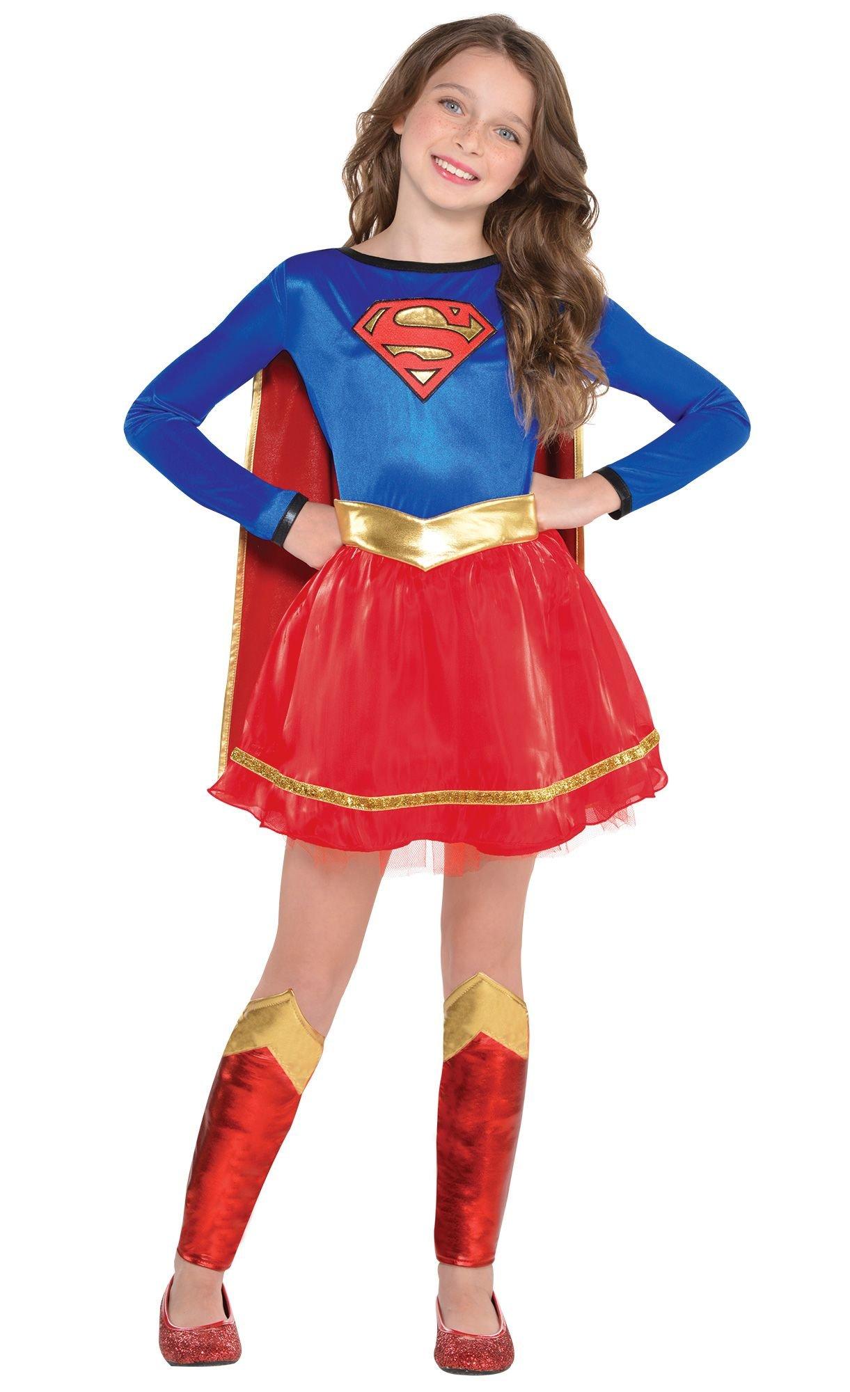 Girls Supergirl Costume - Superman | Party City
