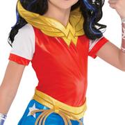 Girls Wonder Woman Jumpsuit Costume - DC Super Hero Girls