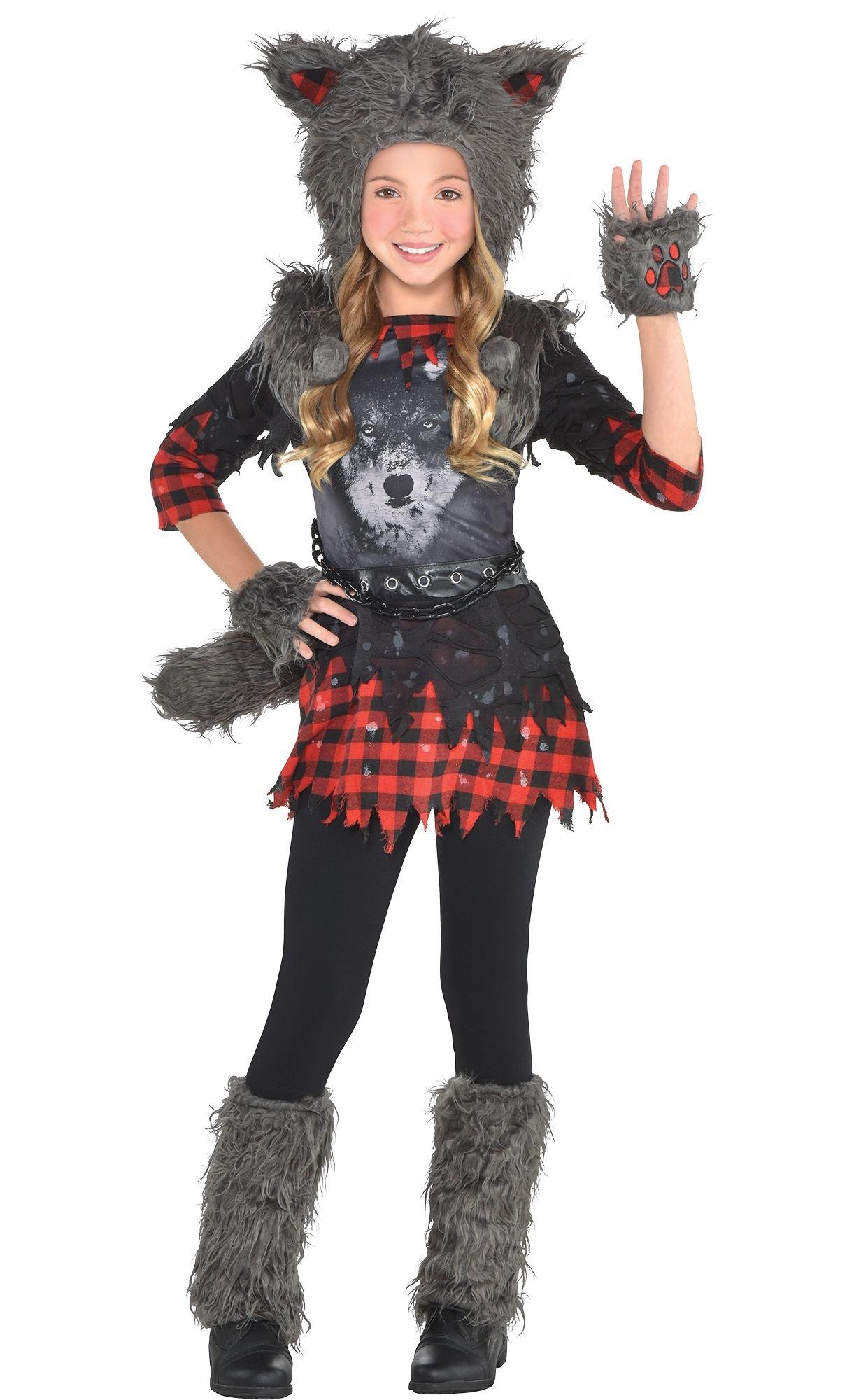 Girls She Wolf Costume