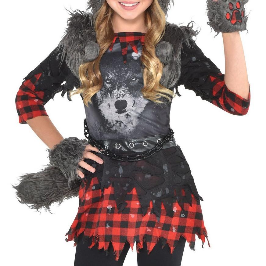 Girls She Wolf Costume