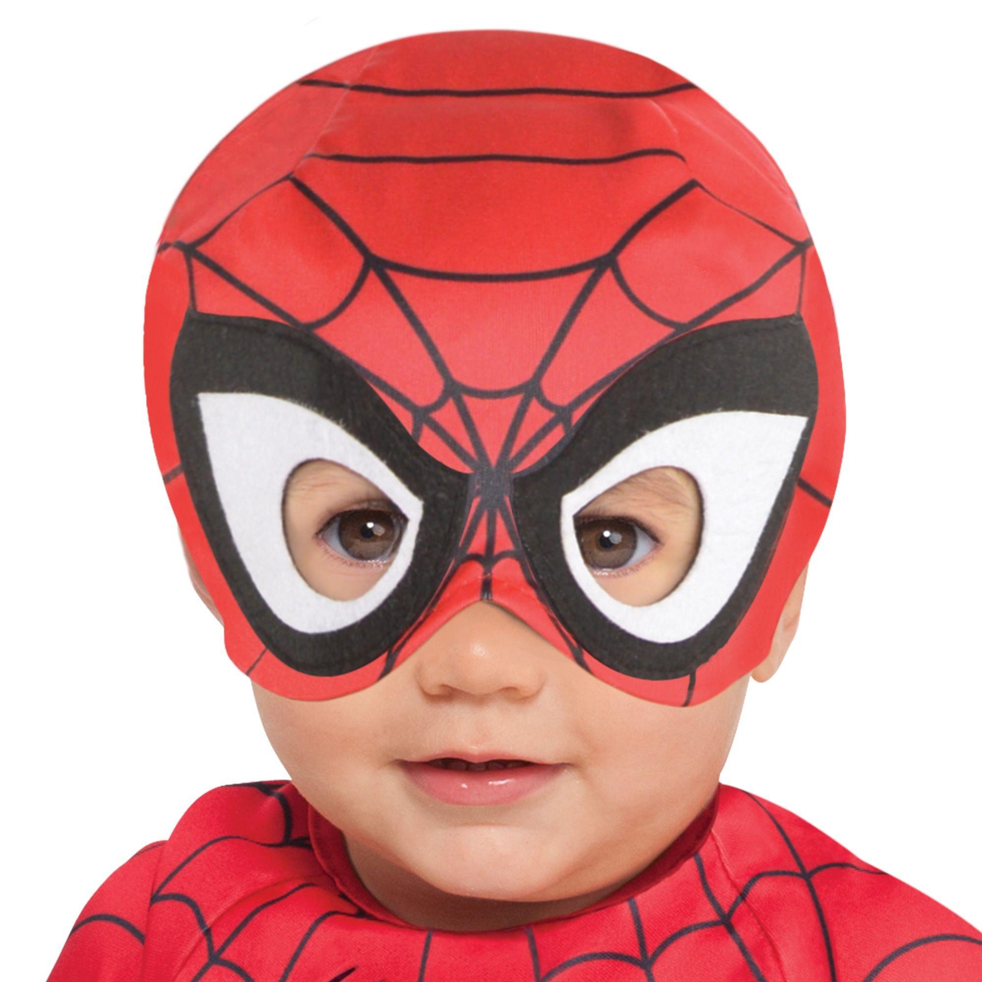 Official Marvel Spiderman Size Party Pack Children's Cardboard Face Mask  Costume