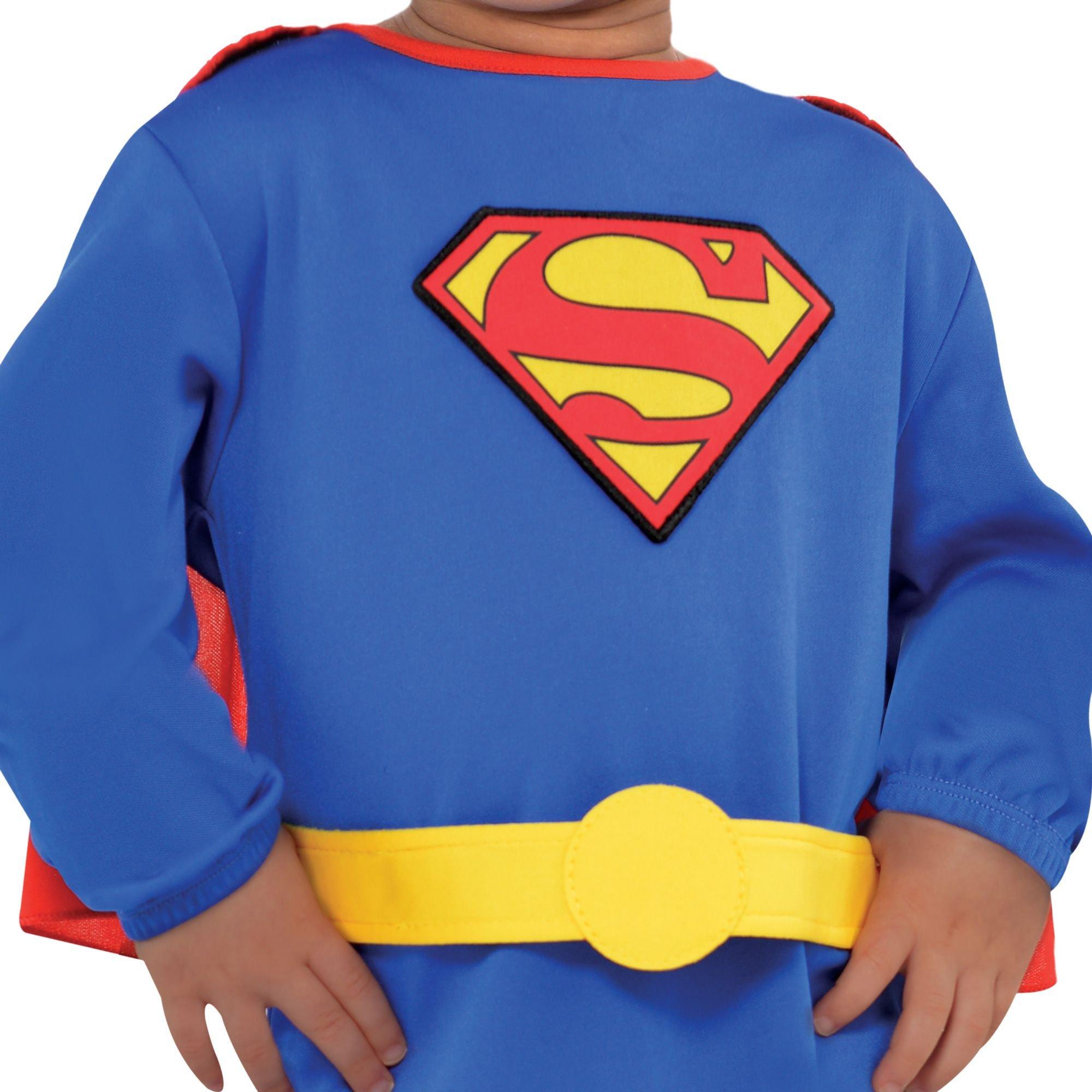 Classic Superman Costume For Toddlers