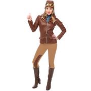 Adult Lady Lindy Aviator Costume Accessory Kit