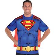 Adult Superman T-Shirt with Cape