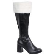 Adult Black Go-Go Boots