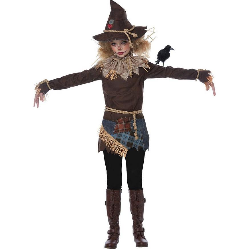 Details about   CK1069 Creepy Scarecrow Girls Halloween Scary Horror Fancy Dress Costume Outfit 