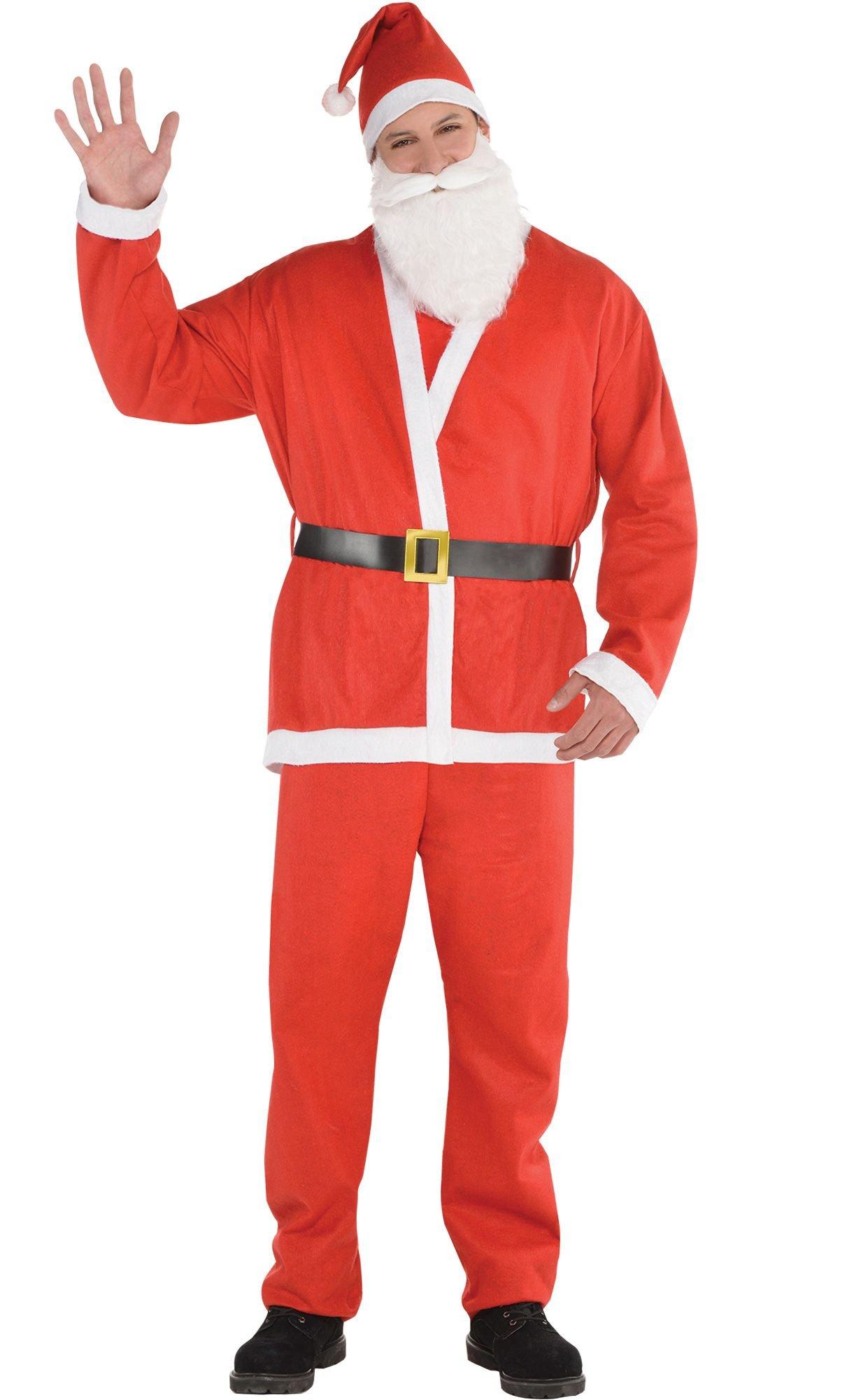Adult Santa Suit, 5pc