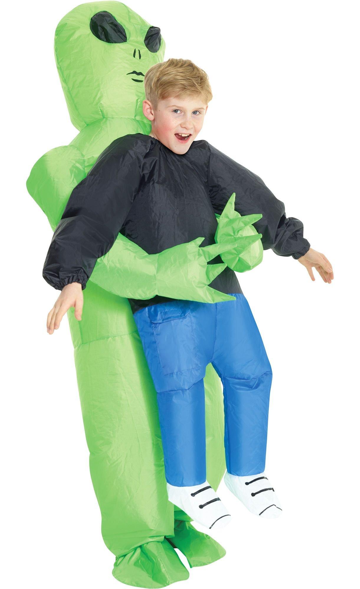 Child Inflatable Alien Pick-Me-Up Costume | Party City
