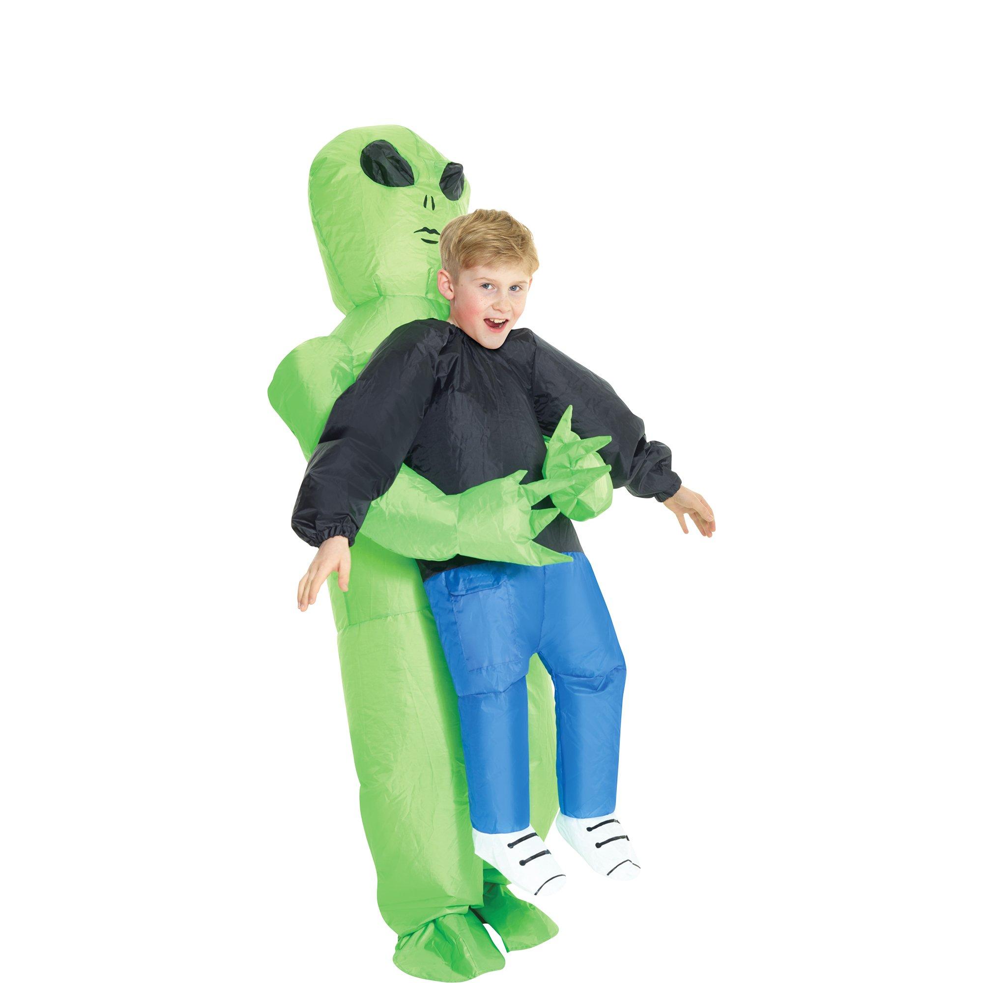 Child Inflatable Alien Pick-Me-Up Costume | Party City