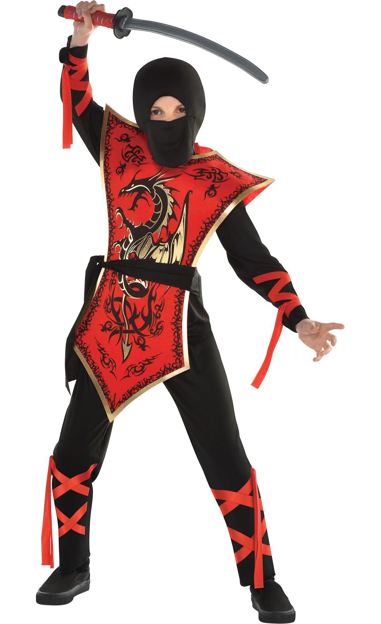 Morph Red Ninja Costume Women Womans Ninja Costume Adult Adult Women Ninja  Costume Halloween Ninja Costumes For Women S : : Clothing, Shoes &  Accessories