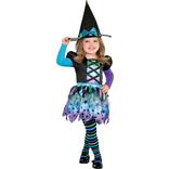 Girls Spell Caster Witch Costume