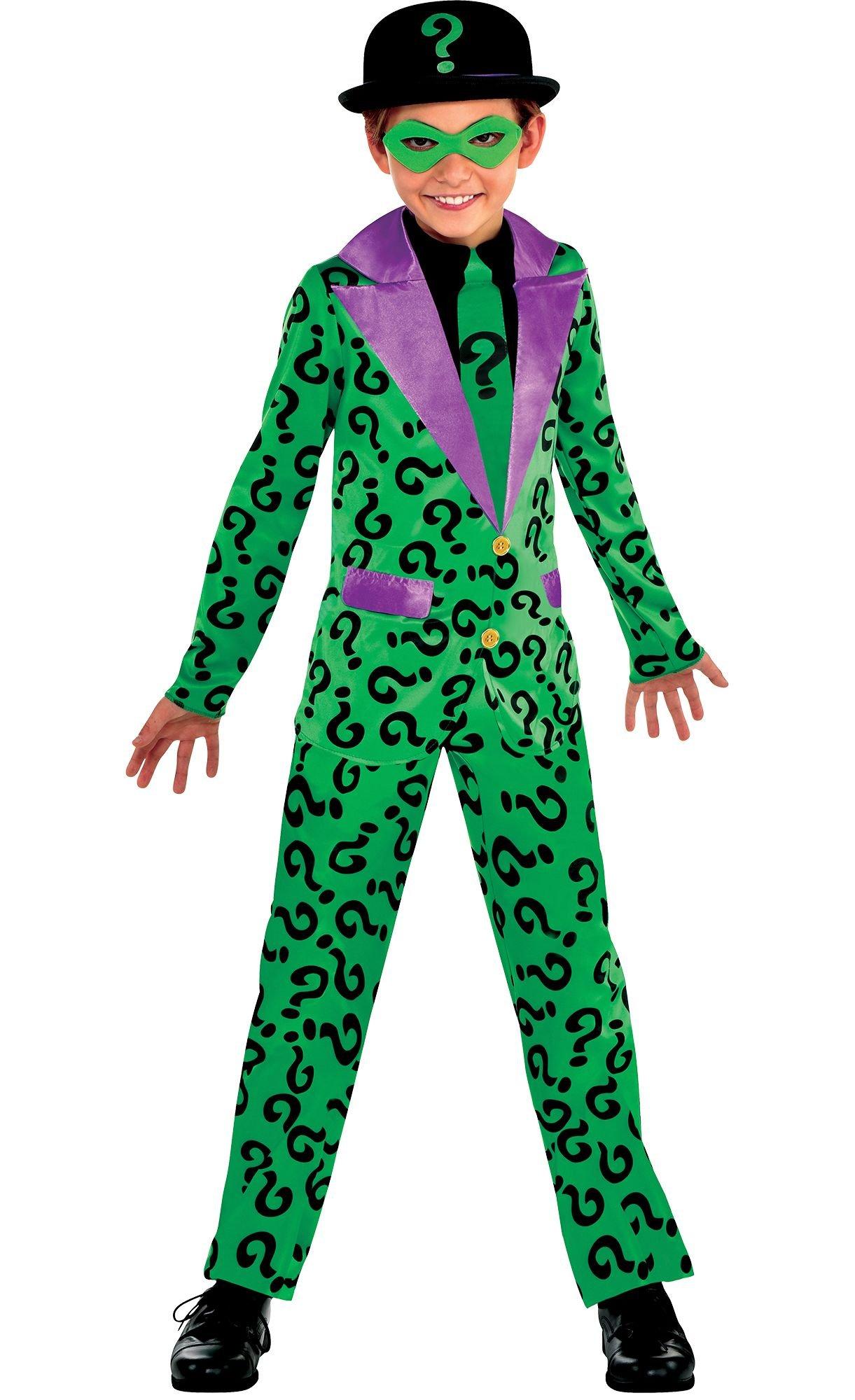 the riddler costume for men