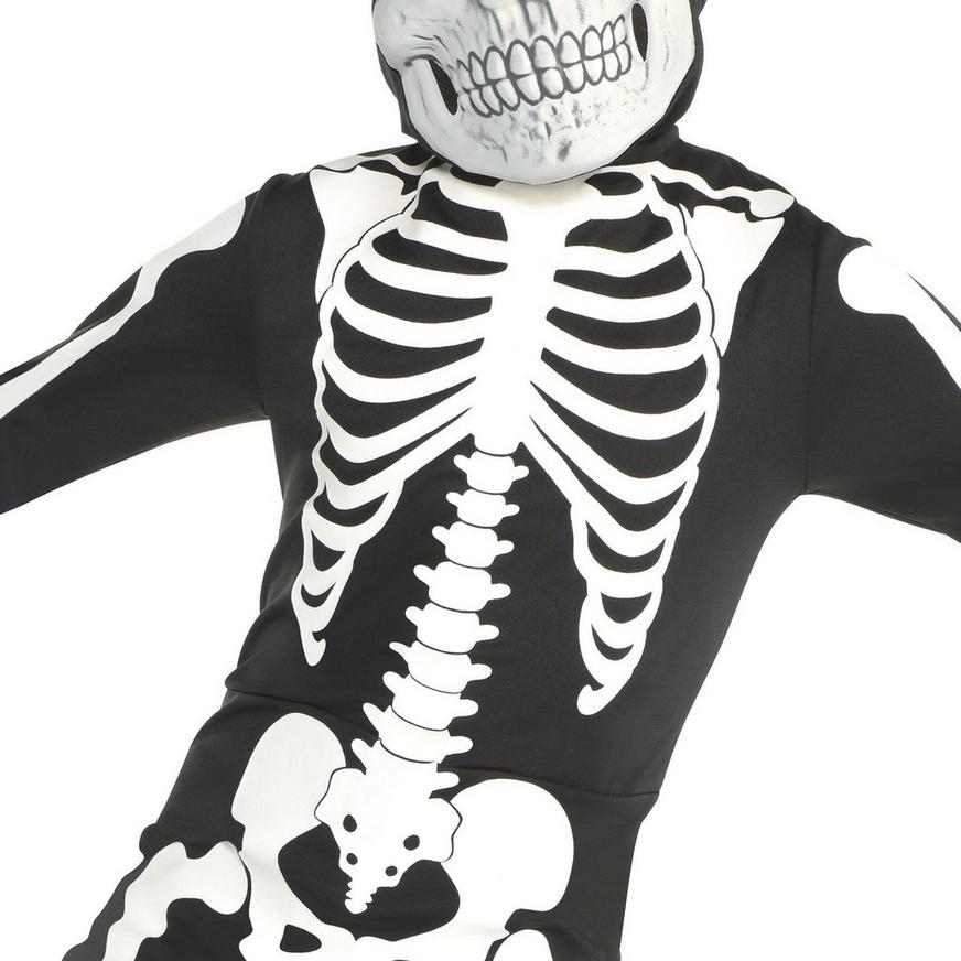 Boys Glow-in-the-Dark X-ray Skeleton Costume