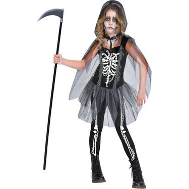 Girls Grim Reaper Costume