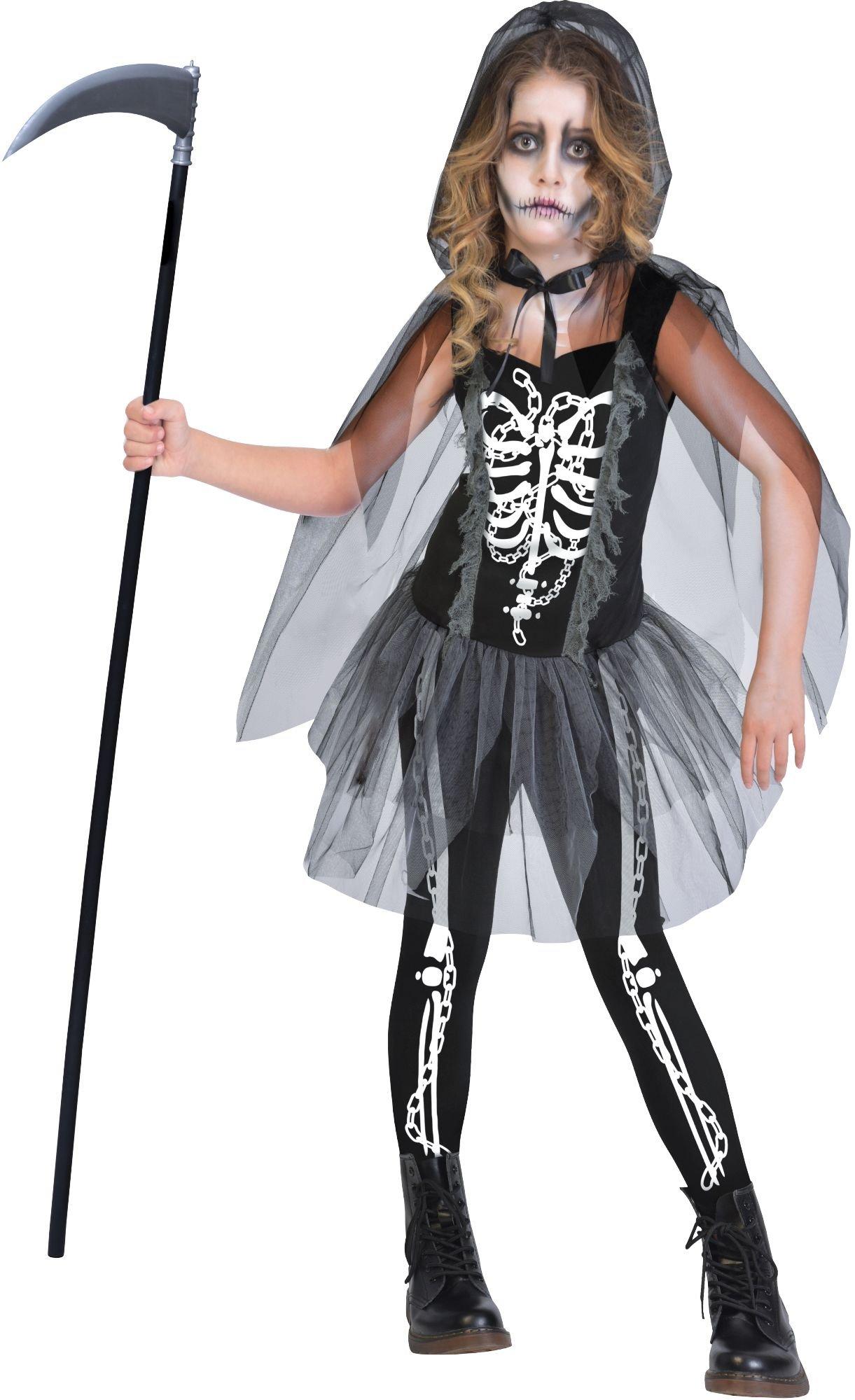 Girls Grim Reaper Costume