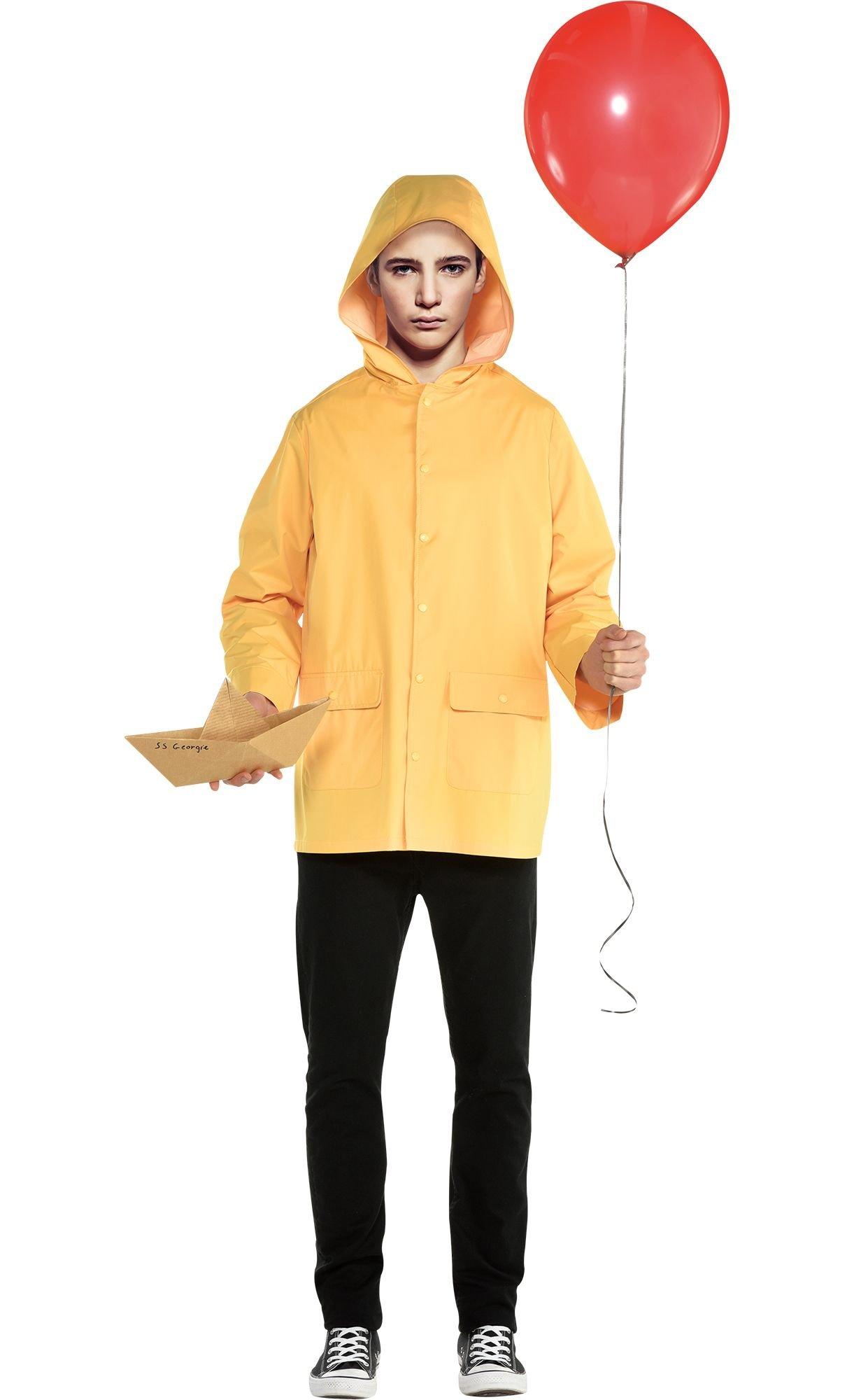 Yellow Raincoat Costume from It Party City