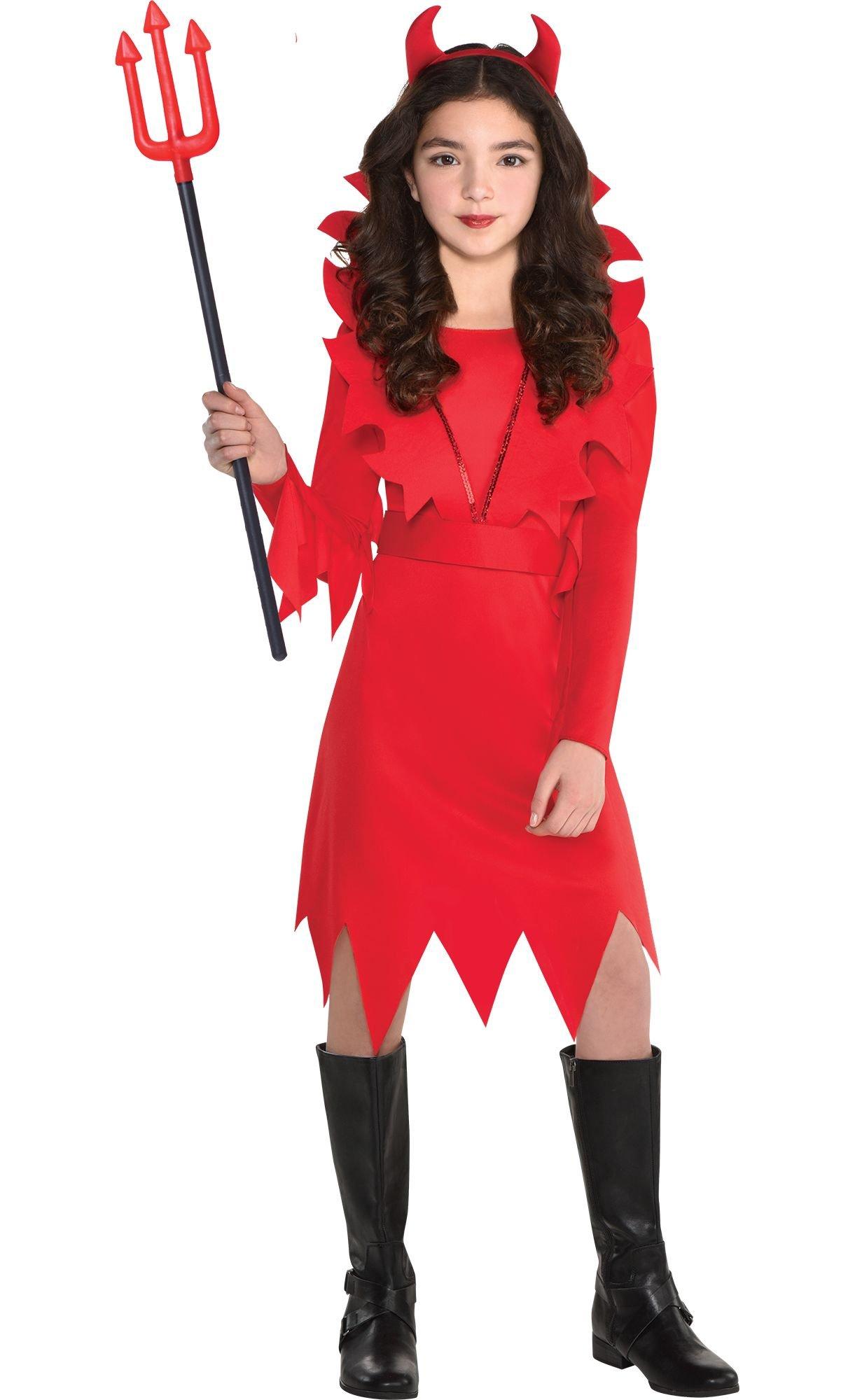 Girls Devious Devil Costume | Party City