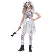 Girls Skeleton Bride Costume