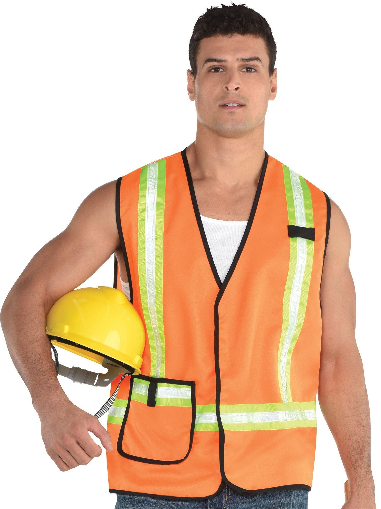 Adult Construction Worker Vest | Party City