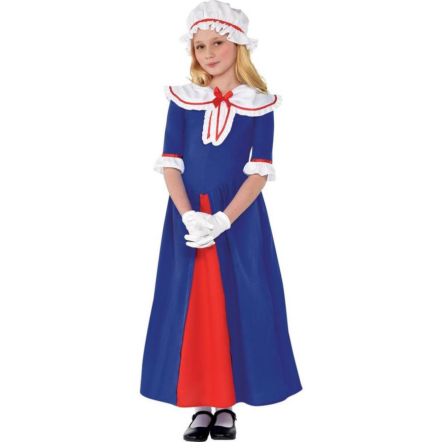 Girls Martha Washington Costume Accessory Kit
