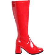 Womens Red Go-Go Boots