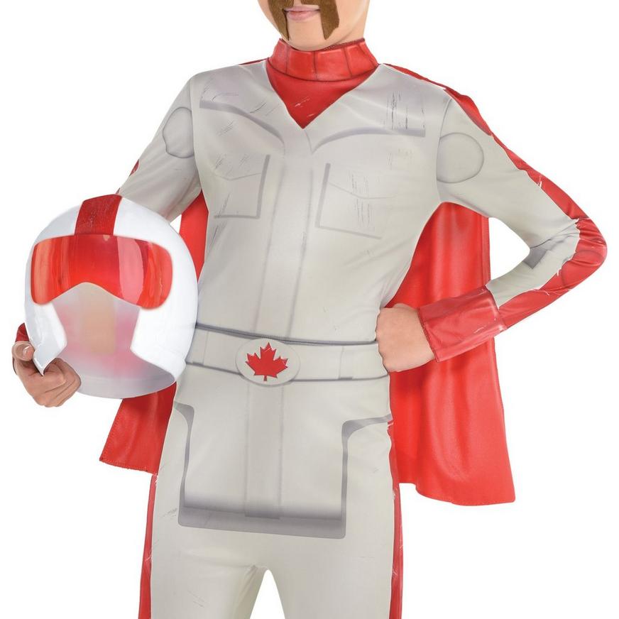 Toy Story 4 *DUKE CABOOM* Boy's Halloween Costume Cape Helmet TODDLER 3T-4T New 
