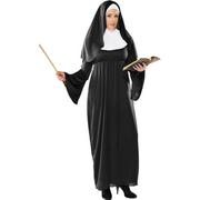 Plus Size Adult Dark Nun Costume 