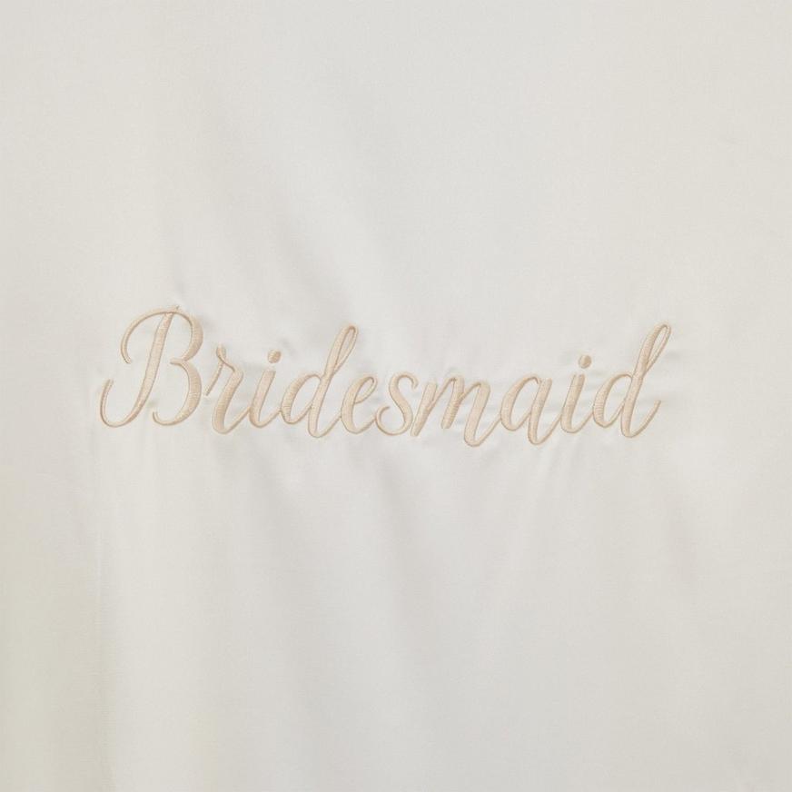 Ivory Bridesmaid Robe