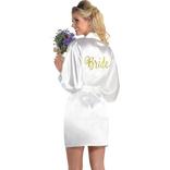Gold & White Bride Robe
