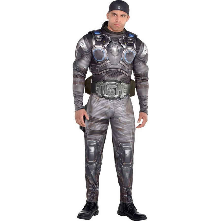 Adult Marcus Fenix Muscle Costume - Gears of War