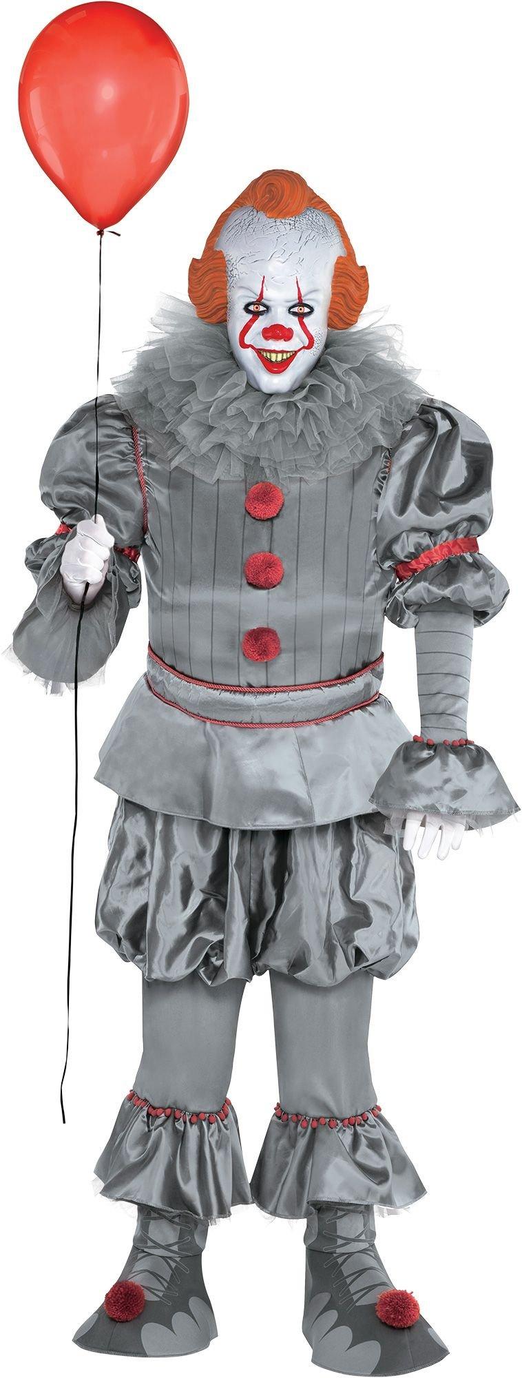 Adult Tattered Pennywise Costume Plus Size - It Chapter Two | Party City