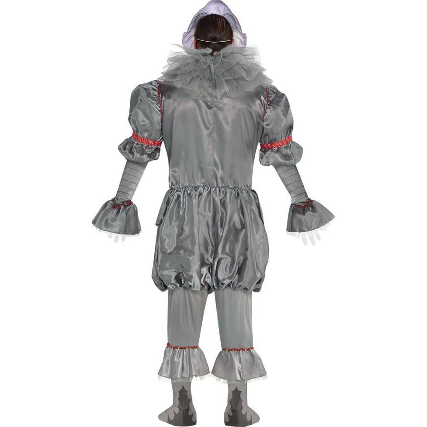 Chapter 2 Pennywise Mask and Costume Outfit Suit for Mens Halloween 