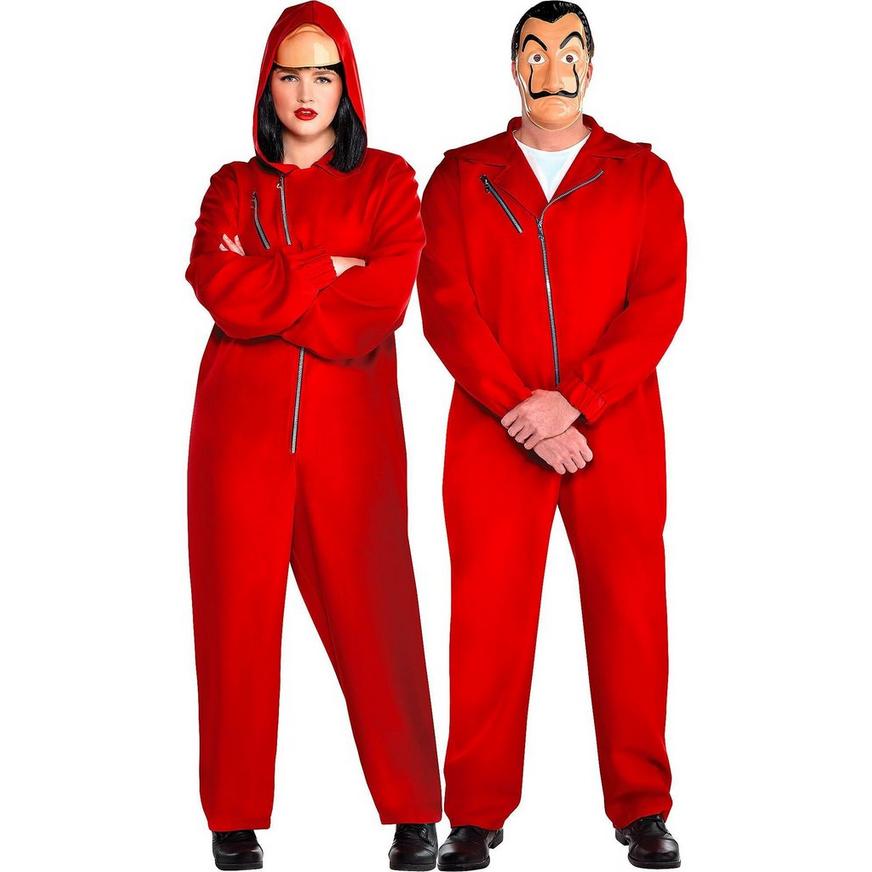 Adult Money Heist Couples Costumes | Party City