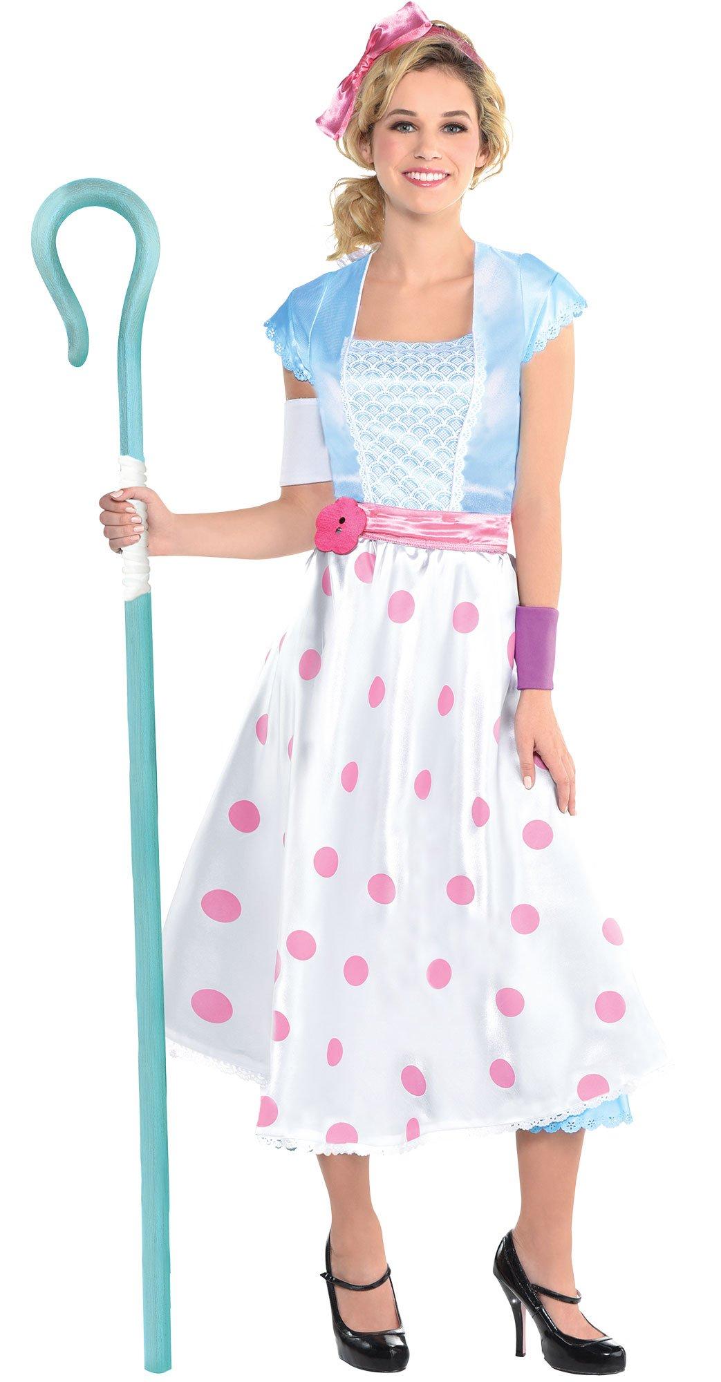 Little bo peep hot sale costume adults diy