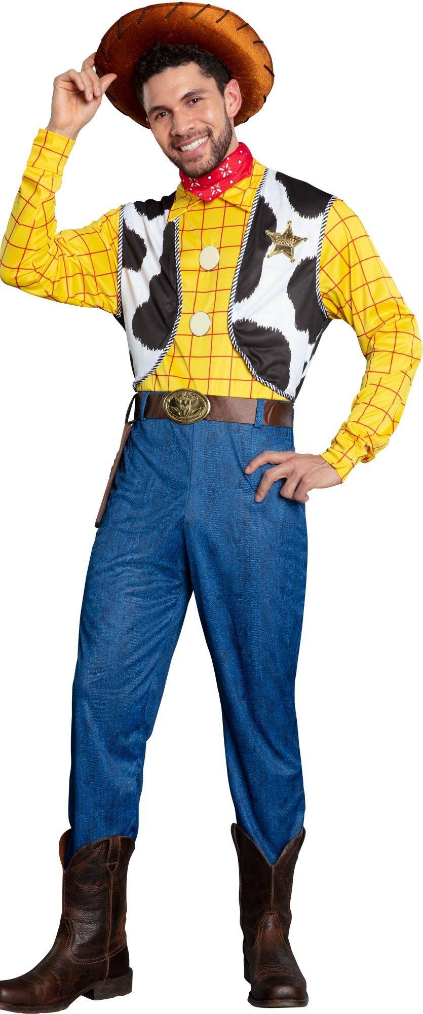  Deluxe Adult Toy Story Woody Costume Large : Clothing, Shoes &  Jewelry