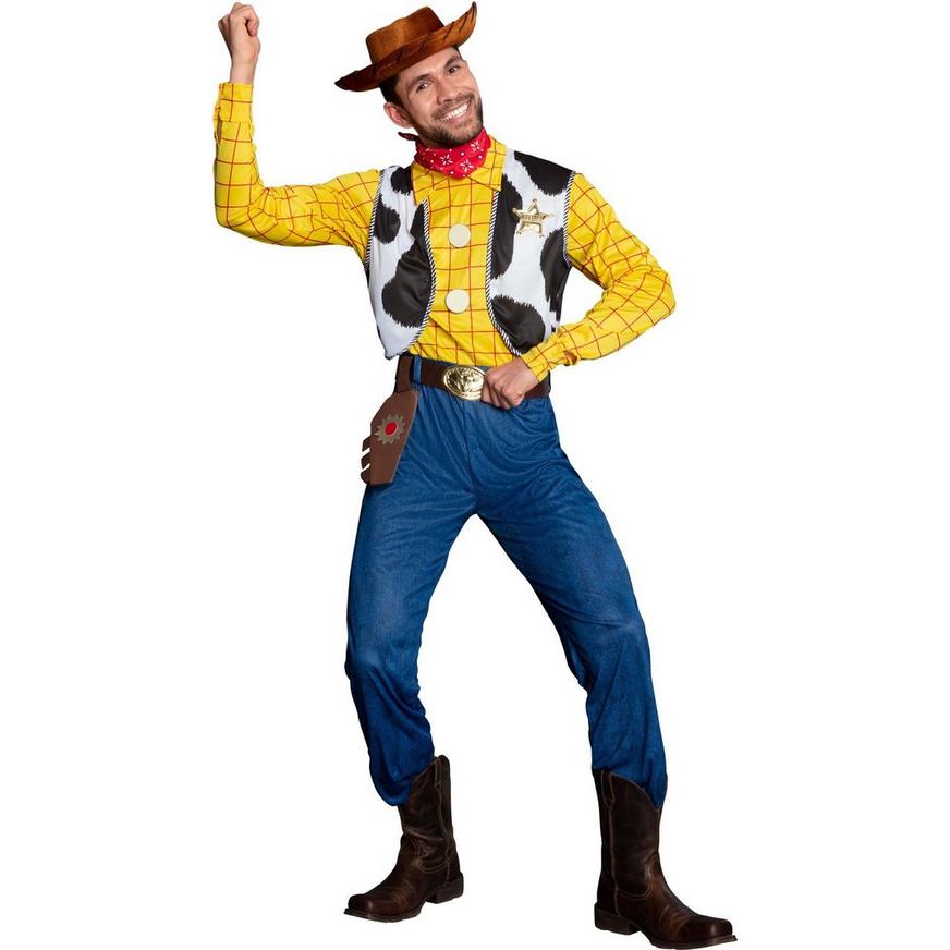 Details about   WOODY TOY STORY Costume Men Sizes 