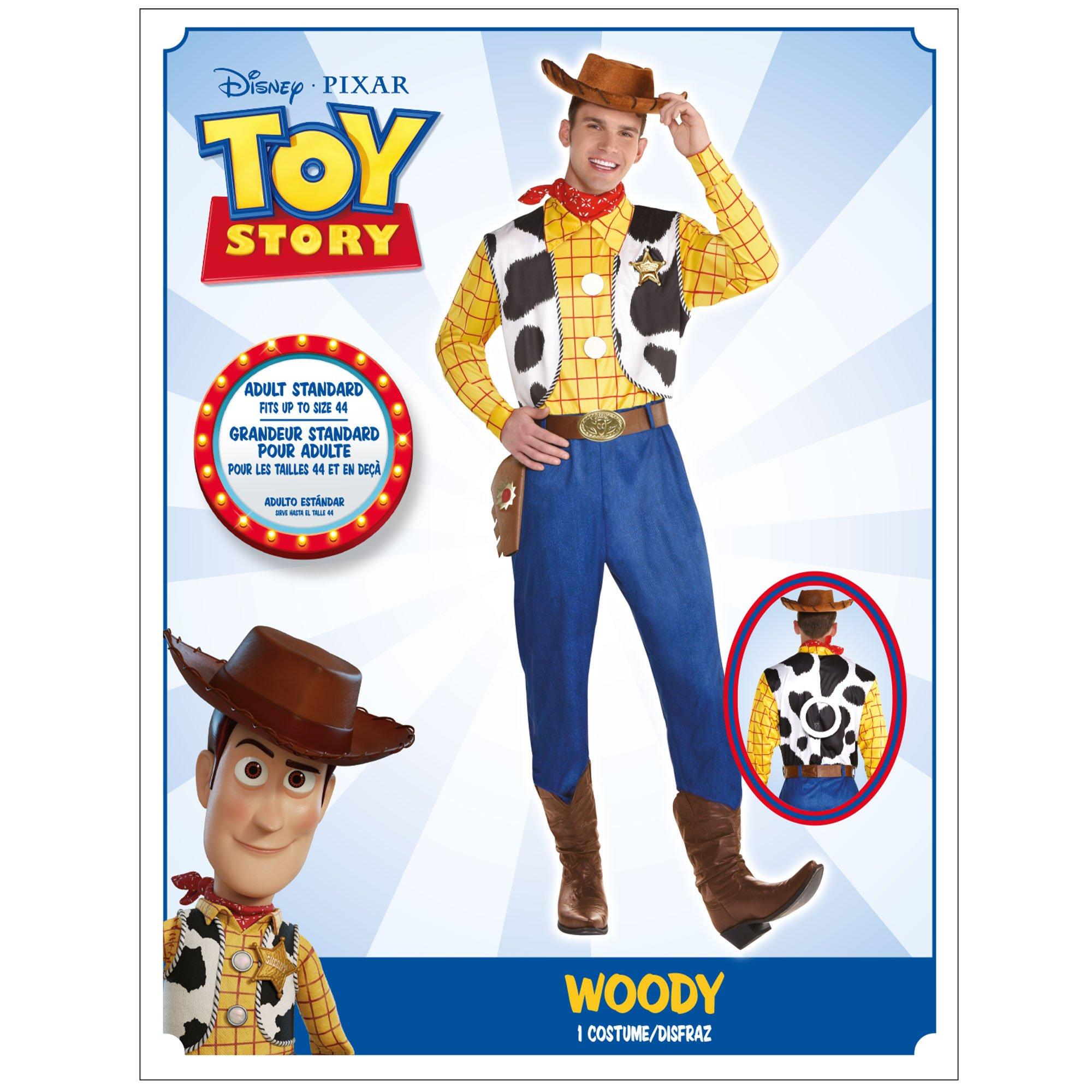 PartyCity Adult Woody Costume Toy Story 4 The Market Place