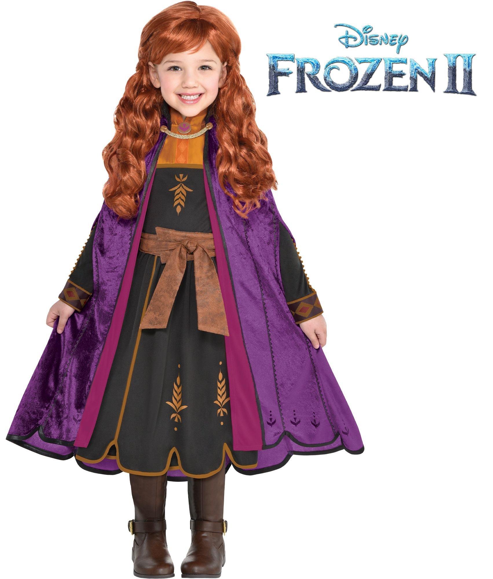 Frozen Anna Costume Fairytale Anna Princess Cosplay Fancy Dress ...