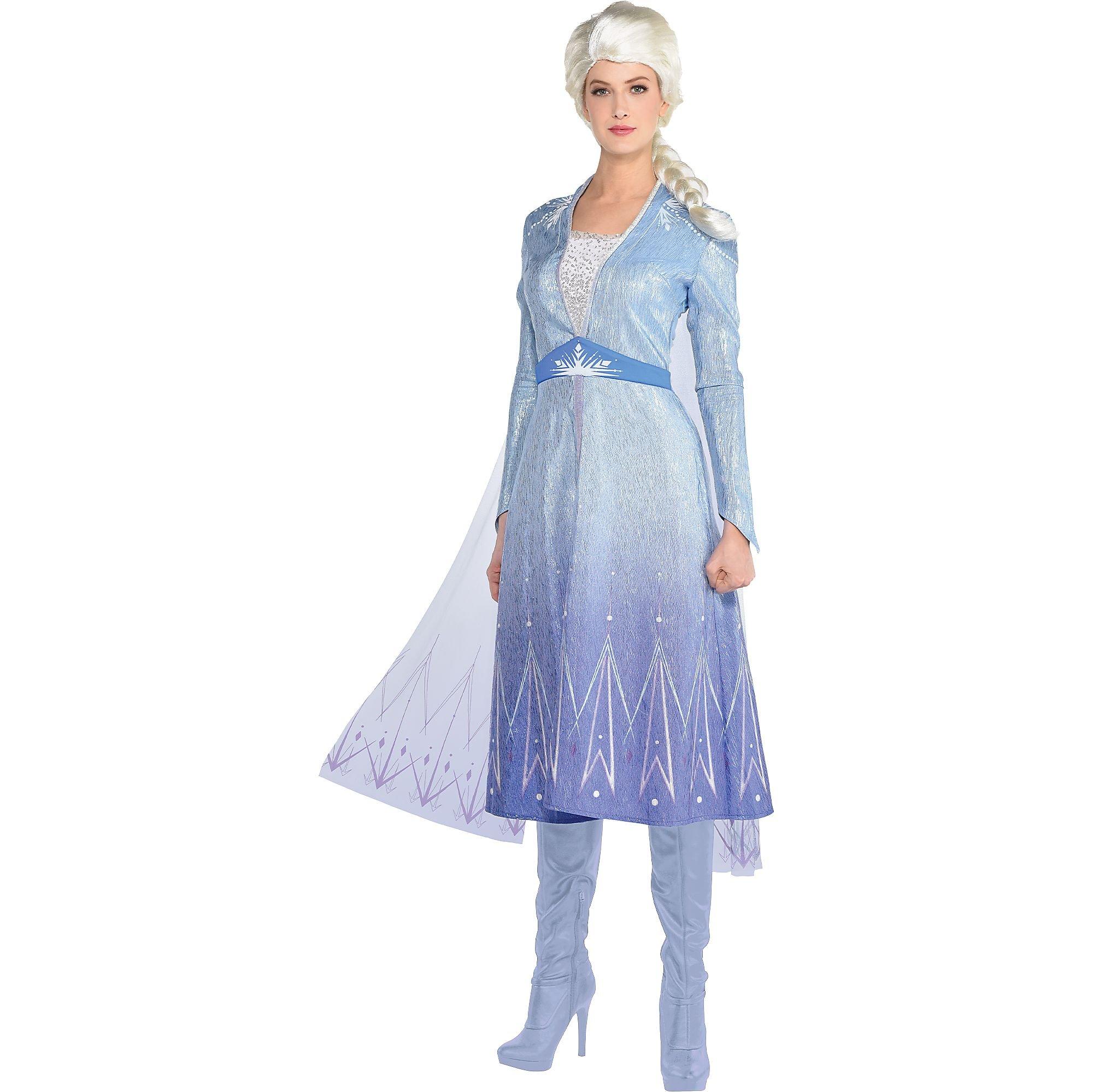 Elsa dress clearance up adult