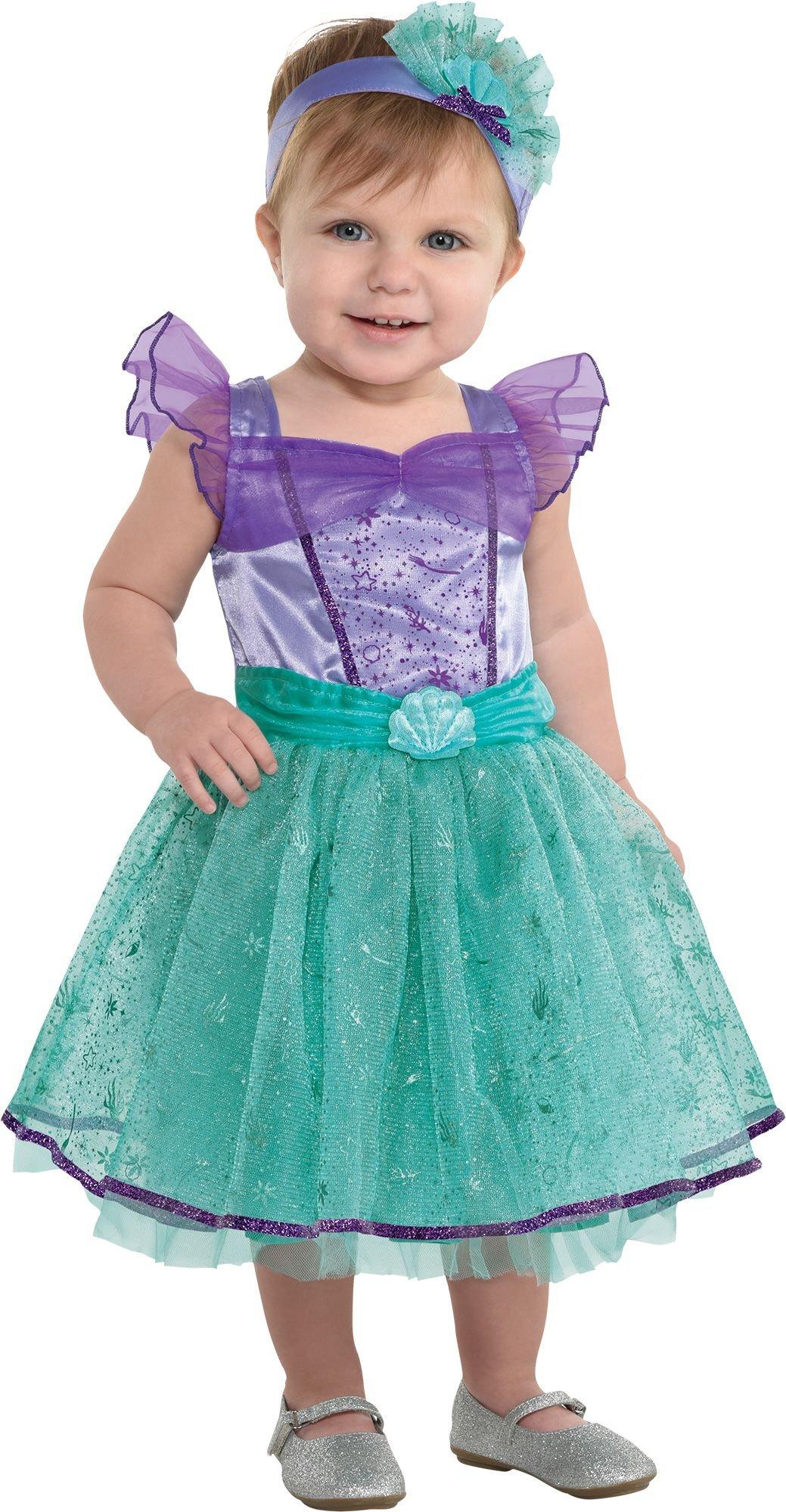 Kids Disney Ariel Little Mermaid Classic Costume