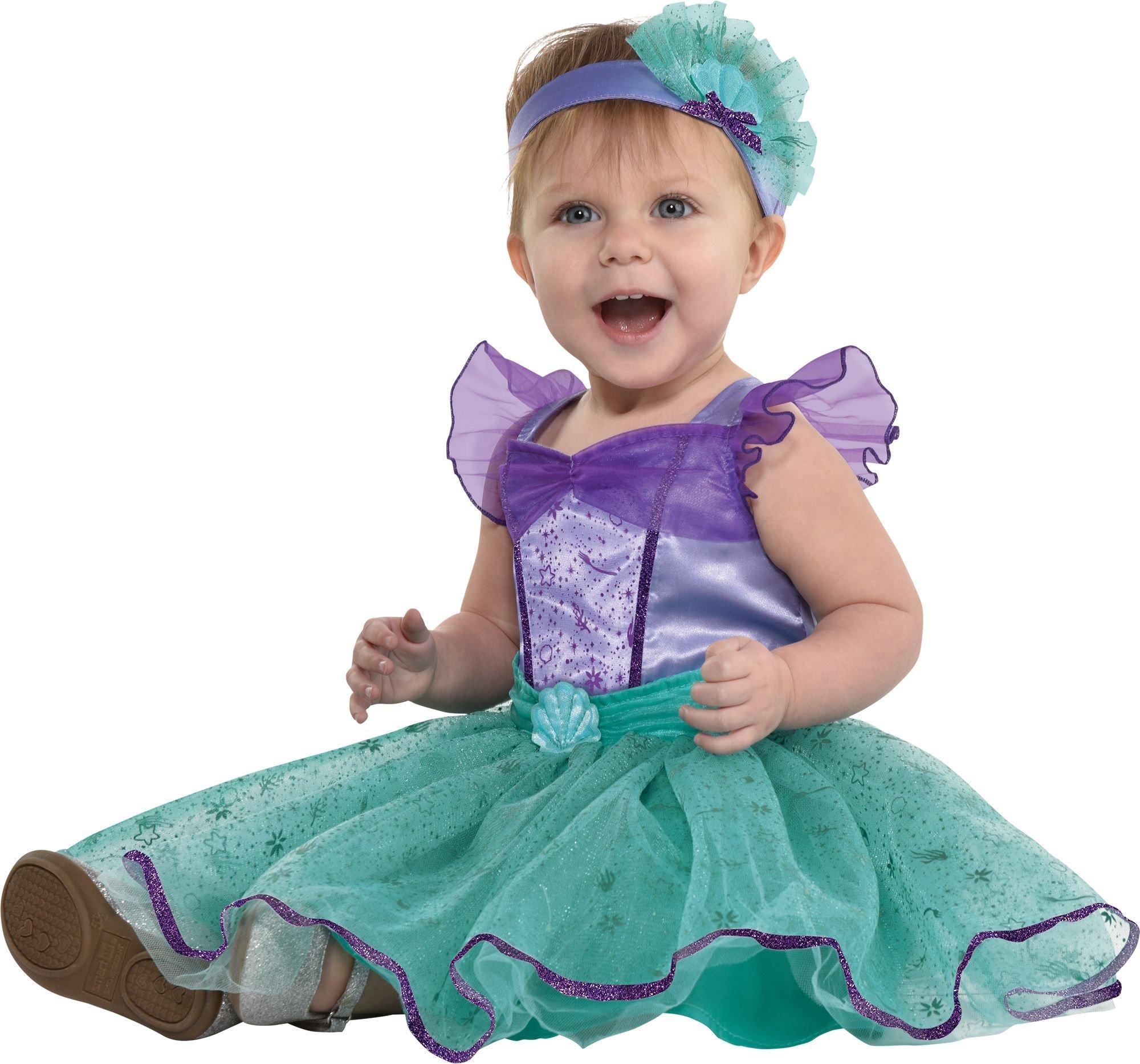 Baby Disney Little Mermaid Ariel Dress Up Costume 6-18 Months