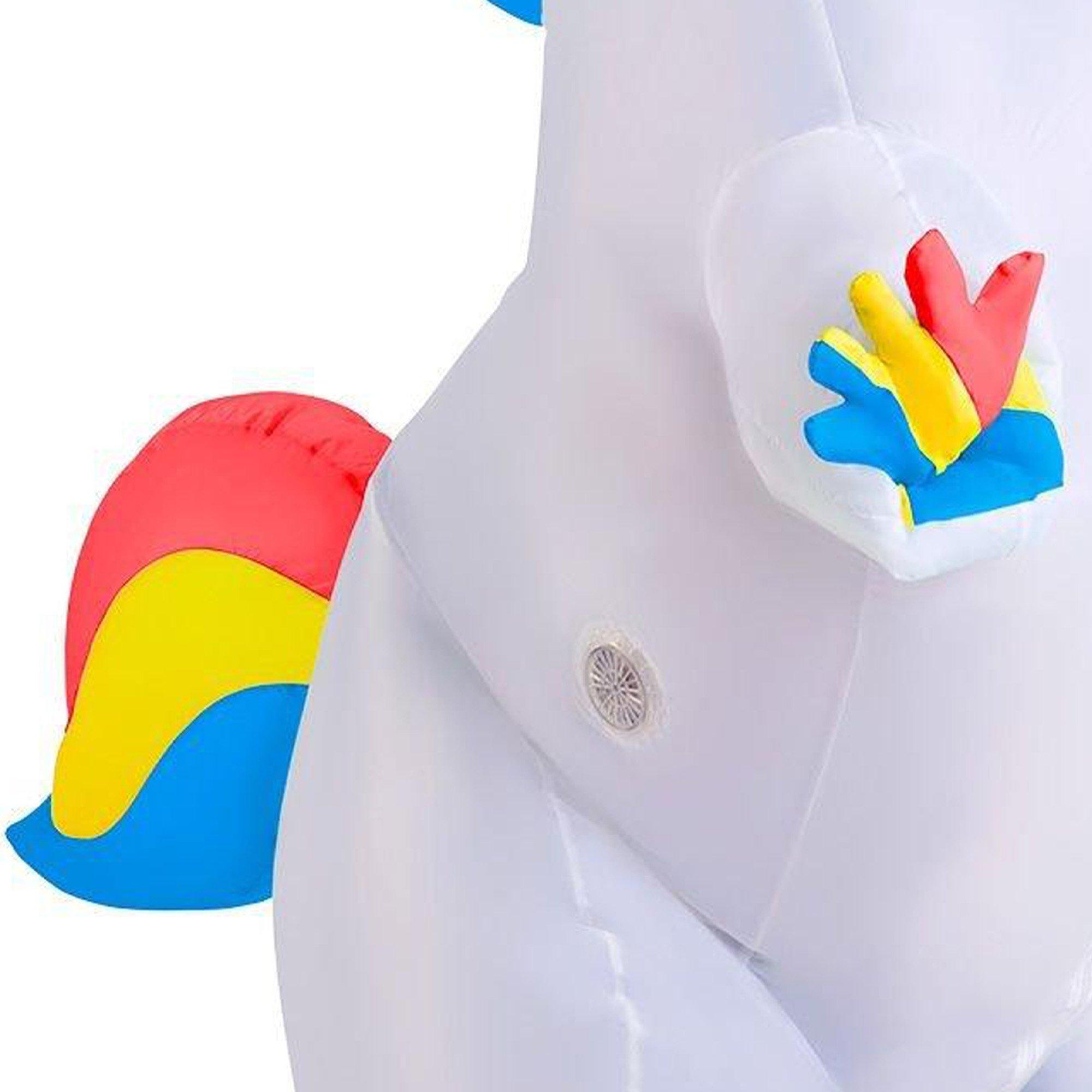 Adult Inflatable Standing Unicorn Costume