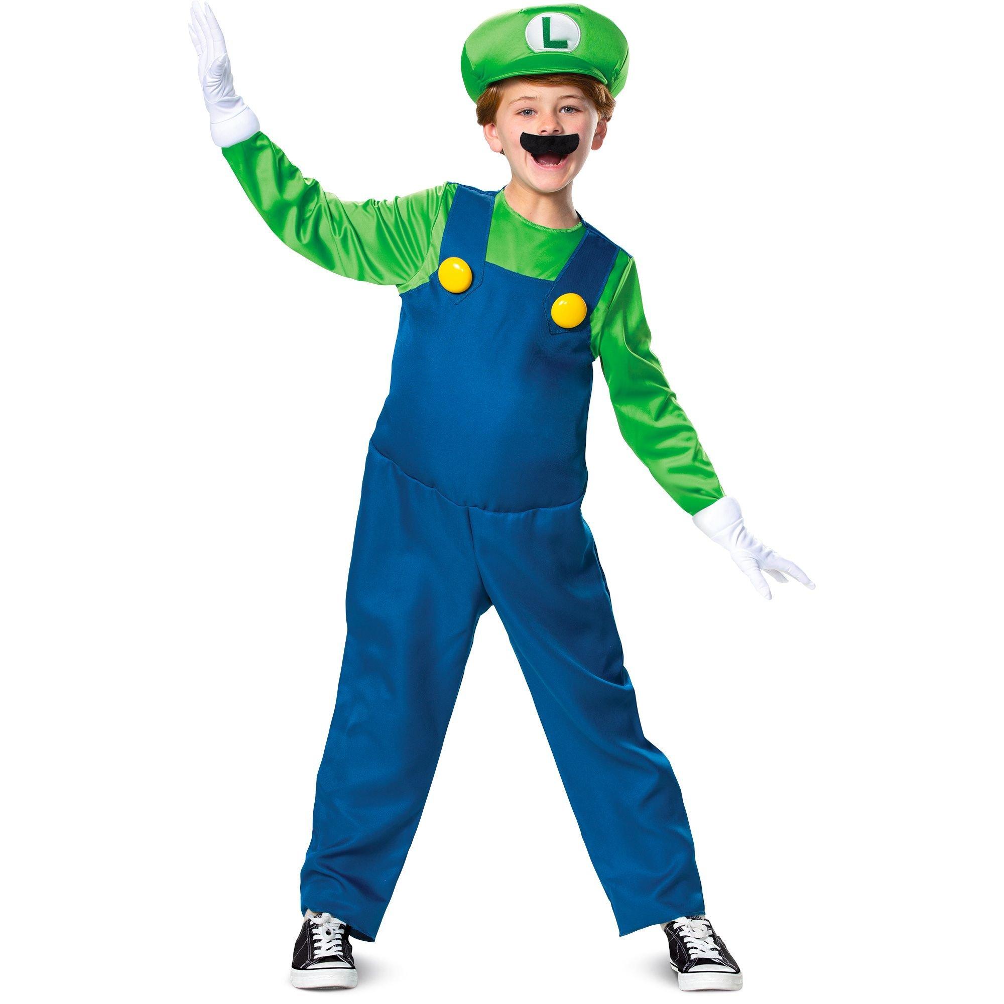 Luigi - Deluxe Child Costume