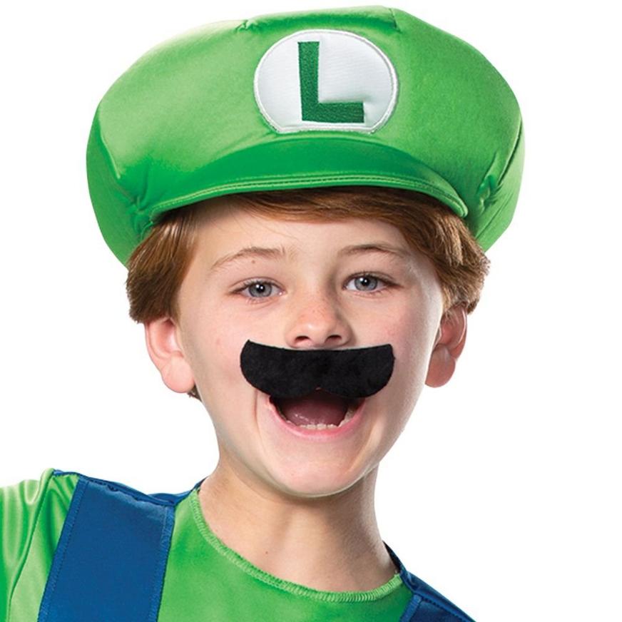 Details about   Kids Super Mario Bros Luigi Costume Boys Girls Children Dress Up Halloween 3pc 